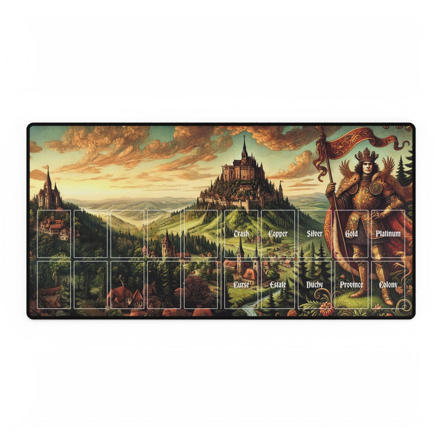 Dominion Card Game Playmat - soft touch, non-slip mat