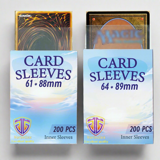 200Pcs  Vorinclex Card Sleeves Clear Card Sleeves