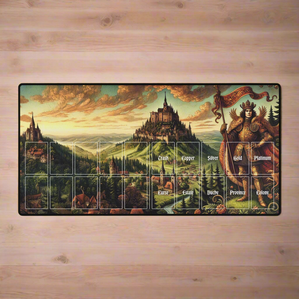 Dominion Card Game Playmat - soft touch, non-slip mat