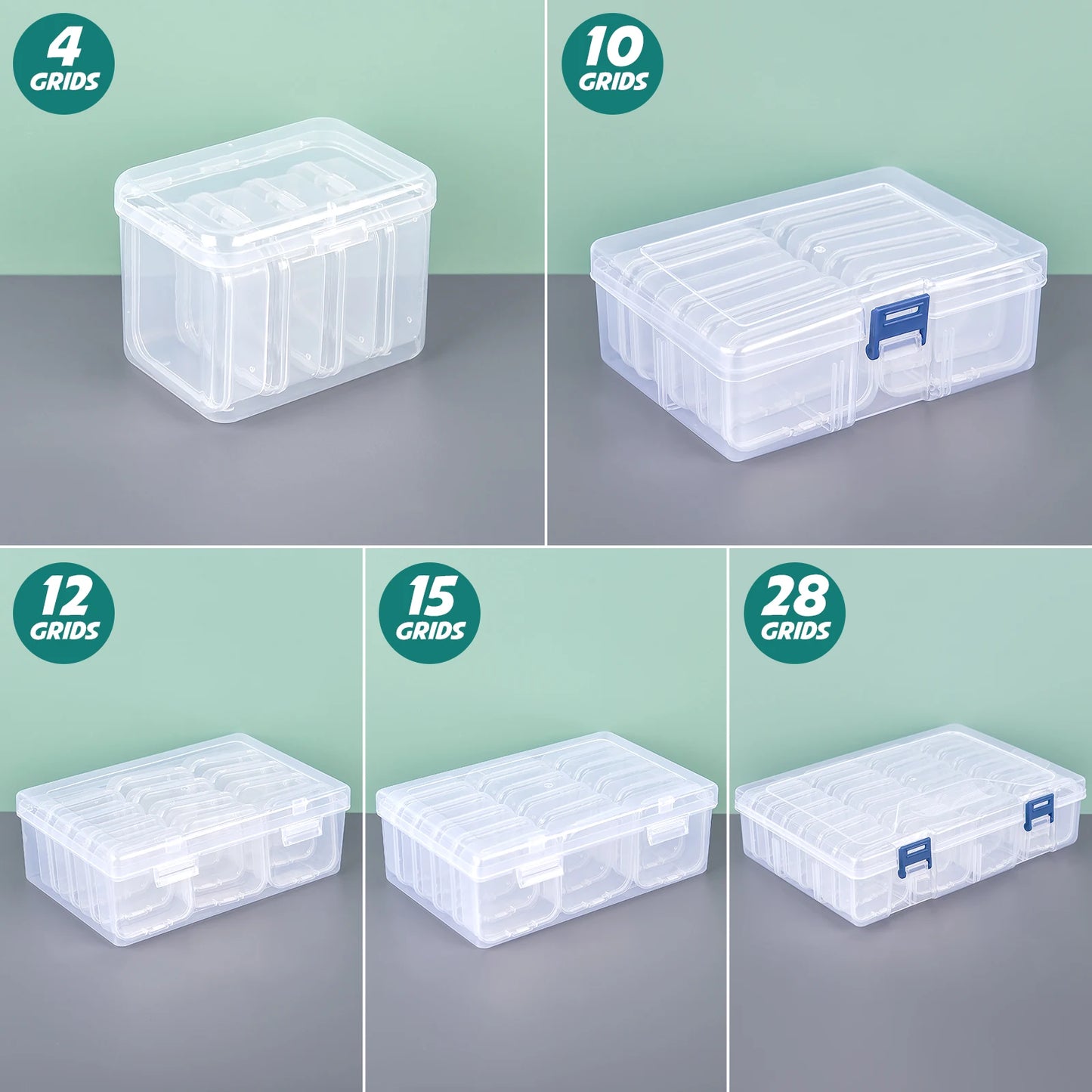 Storage Boxes with multi-compartments