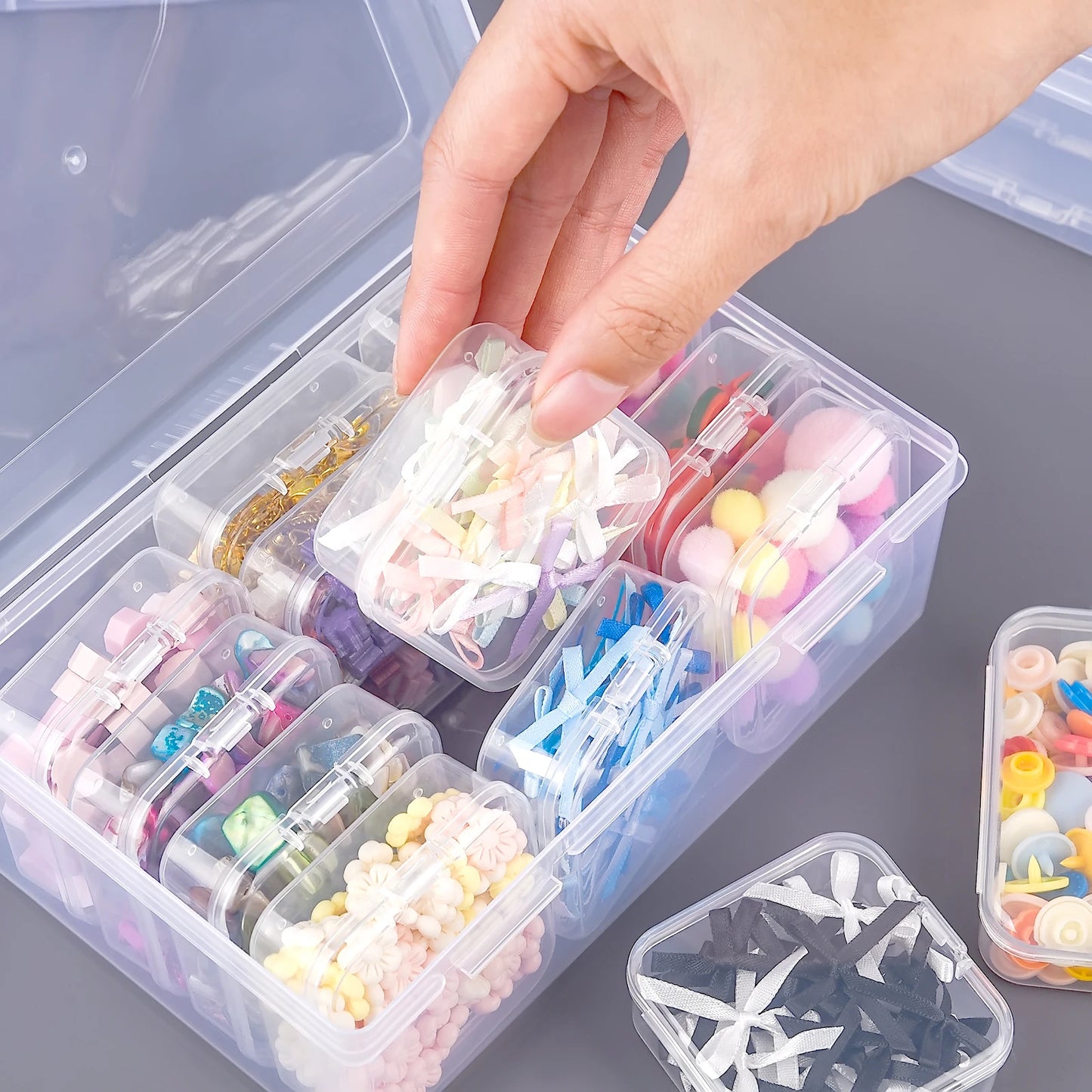 Storage Boxes with multi-compartments