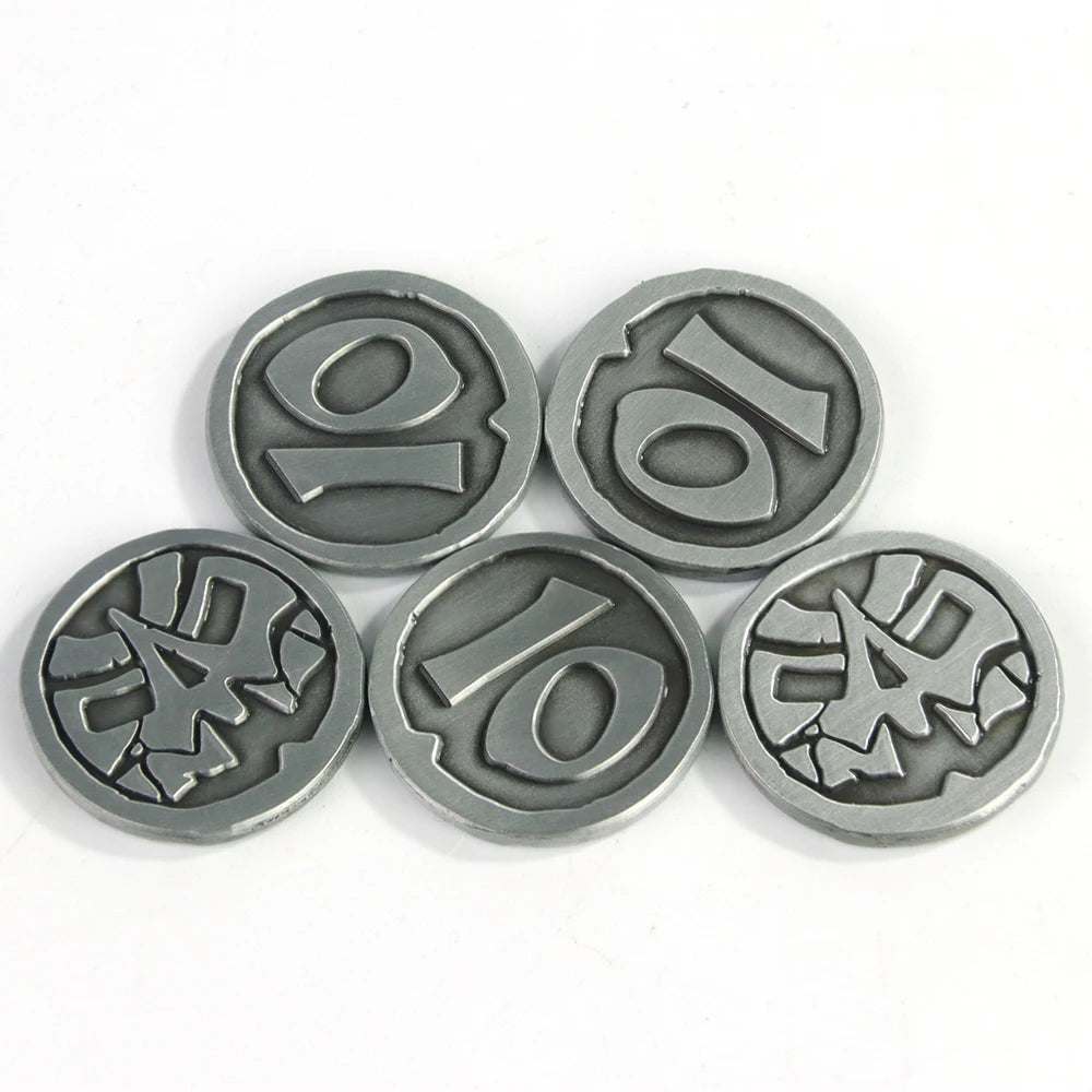 30Pc Metal Game Coins