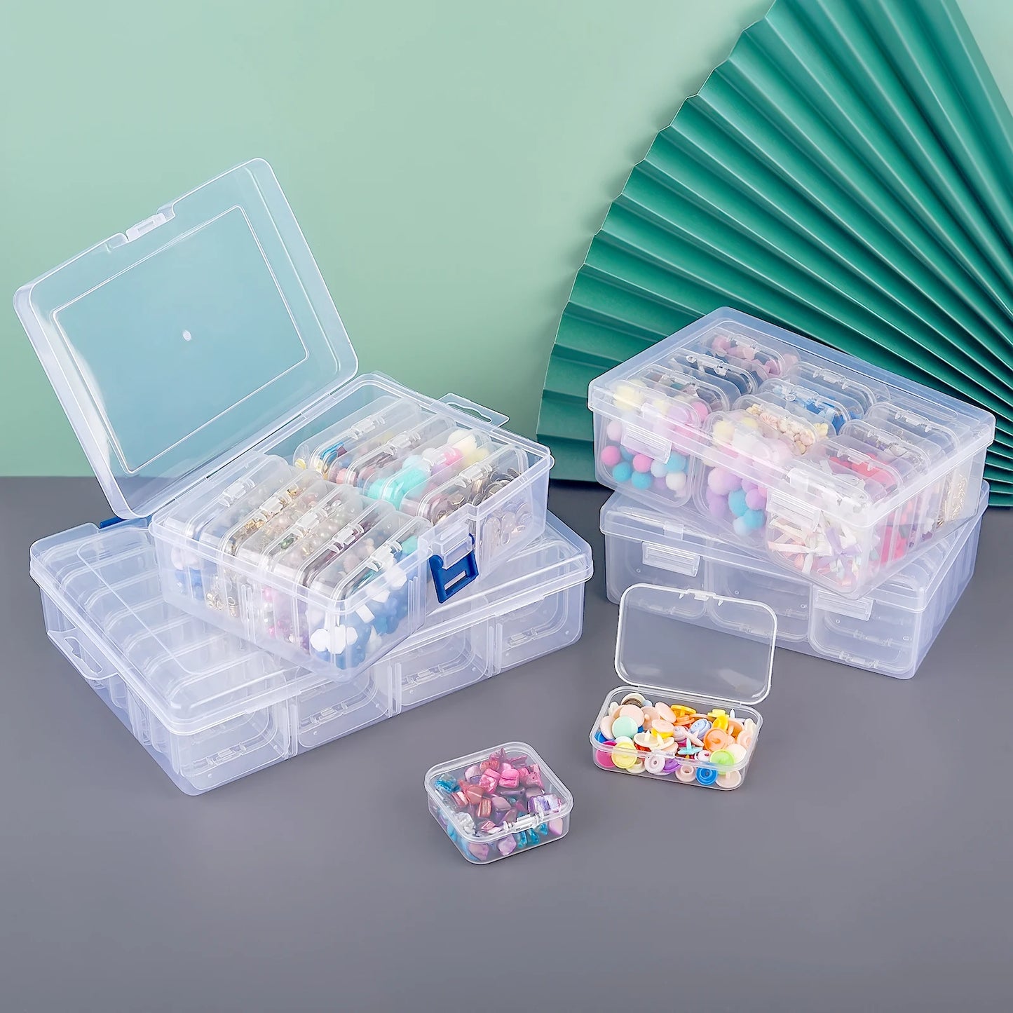 Storage Boxes with multi-compartments