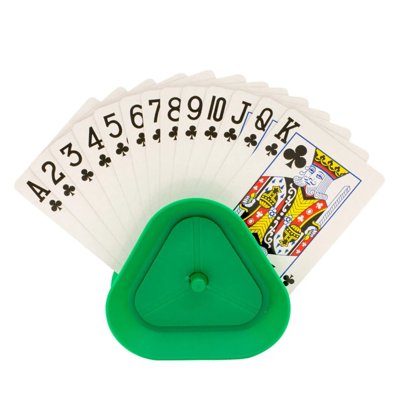 4pcs/set Triangle Shaped Playing Card Holder