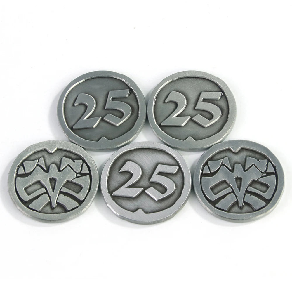 30Pc Metal Game Coins