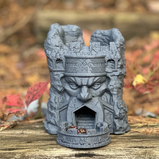 Dwarf Bastion Dice Tower - ready to paint